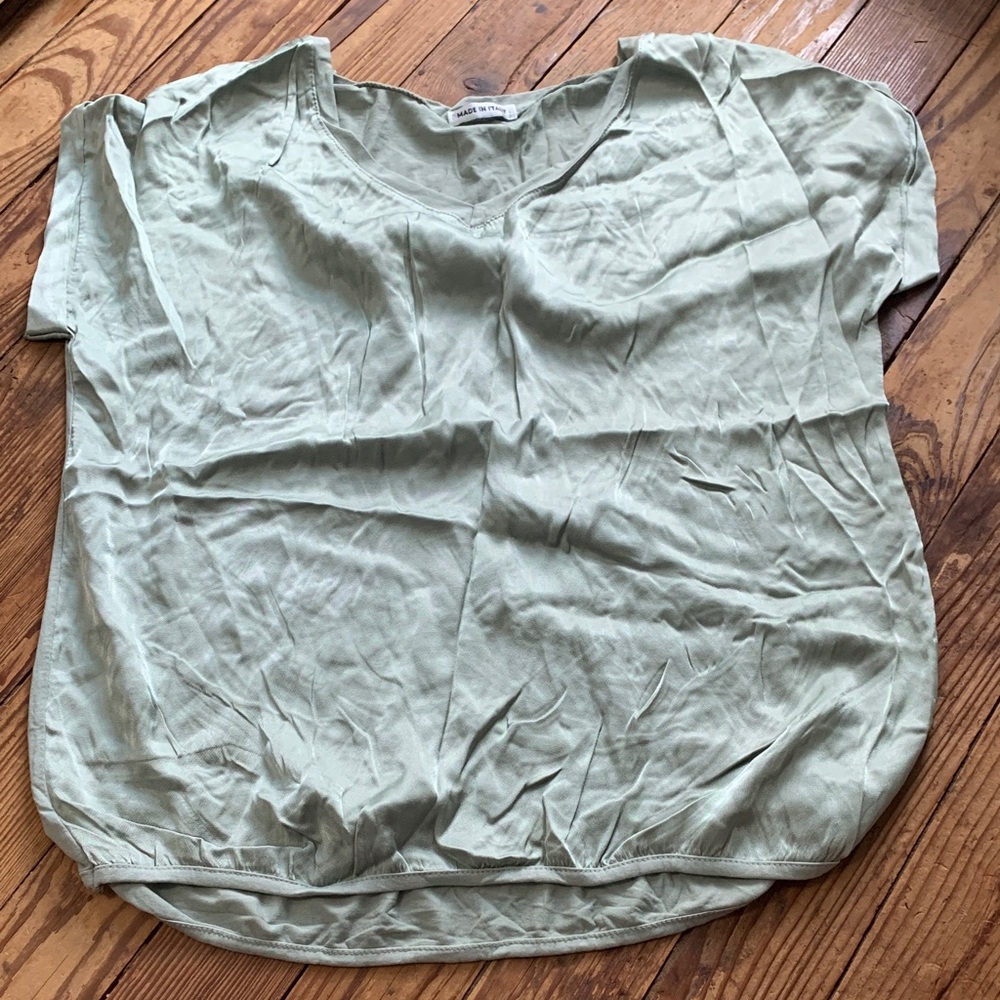 Women's Light Green Top